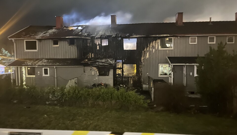 Tett på storbrann på Bøler i Oslo