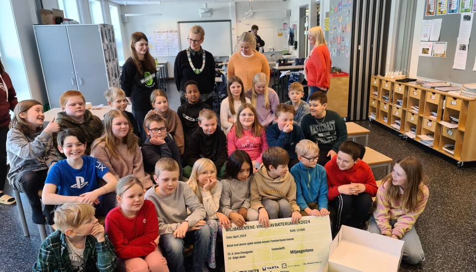Årets vinner: 4.trinn, Drangedal 10-årige skole