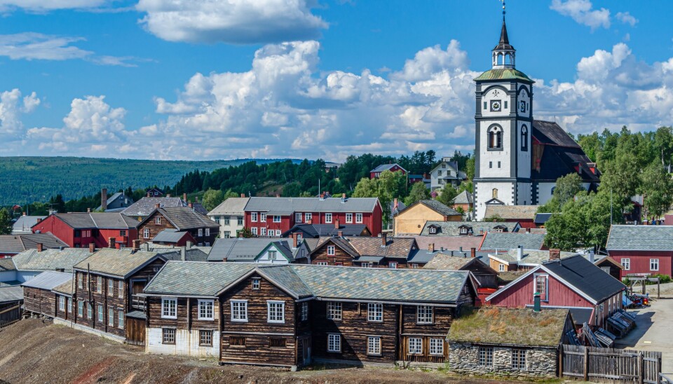 Trehusbebyggelsen i Røros.